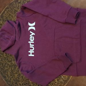 Boys Hurley Hoodie Size Medium, Color- Maroon